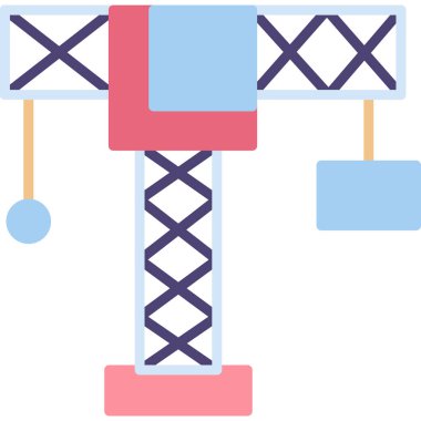 Köprü. Web simgesi basit illüstrasyon