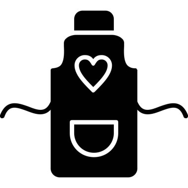 Şişe. Web simgesi basit illüstrasyon