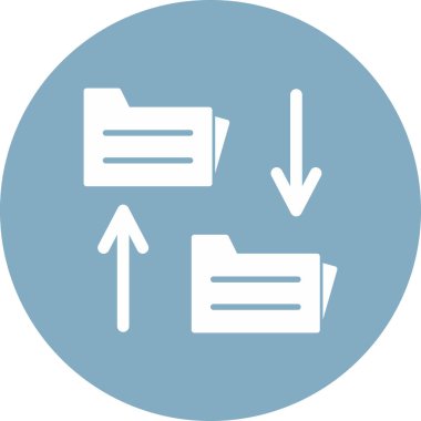 Dosya. Web simgesi basit illüstrasyon