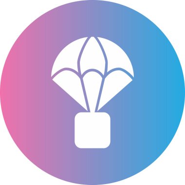 Benzersiz hava balonu vektör simgesi