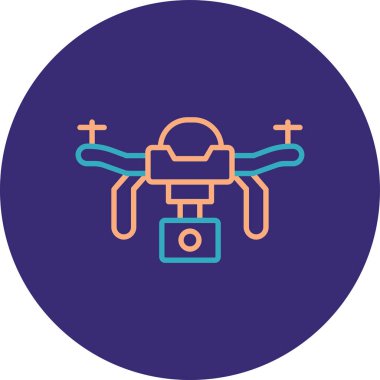 kamera simgesi vektör illüstrasyonu