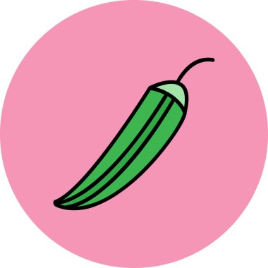 Gıda simgesinin vektör illüstrasyonu