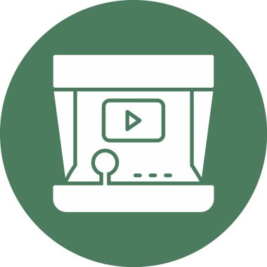 bilgisayar simgesi vektör illüstrasyonu