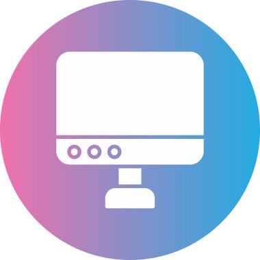 bilgisayar simgesi vektör illüstrasyonu