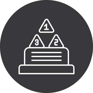 piramit vektör simge tasarımı