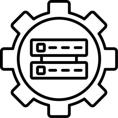 Simge vektör illüstrasyonu ayarlanıyor