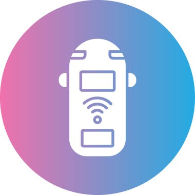 Smart Home simgesinin vektör çizimi