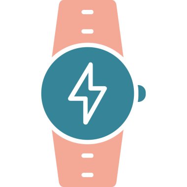 Okları izole edilmiş akıllı twatch simgesi