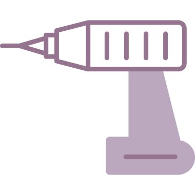 Şırınga ve iğne, vektör simgesi