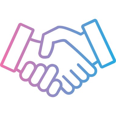 El sıkışma simgesi vektör illüstrasyonu