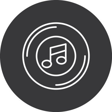 Modern simgenin vektör illüstrasyonu