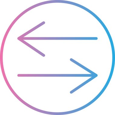 Ok. Web simgesi basit illüstrasyon