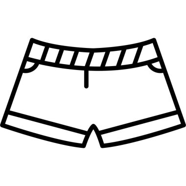 Simge vektör illüstrasyonunu kısaltır