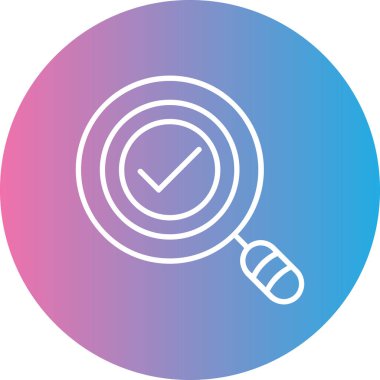 Bir pusula simgesinin vektör illüstrasyonu