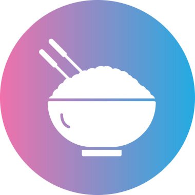 pirinç. Web simgesi basit illüstrasyon