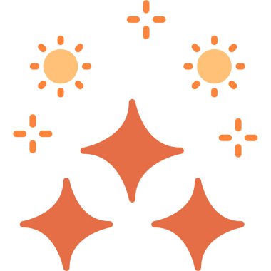 Güneş Simgesi Vektör illüstrasyonu