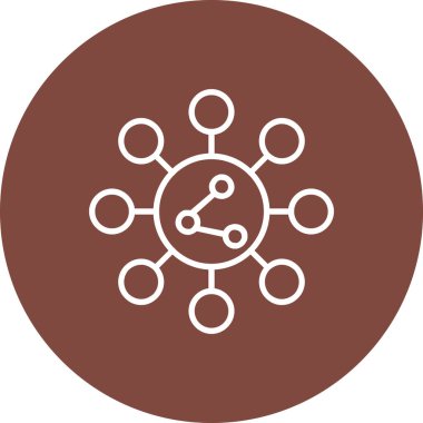 seo modern simgesinin vektör illüstrasyonu