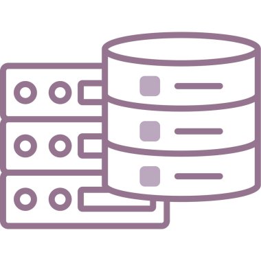 sunucu sunucu simgesi ana hat biçiminde