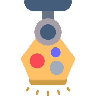 Yağ makinesi. Basit resimleme