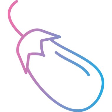 Tavuk budu ikonu. Web için tavuk budu vektör simgelerinin özet çizimi