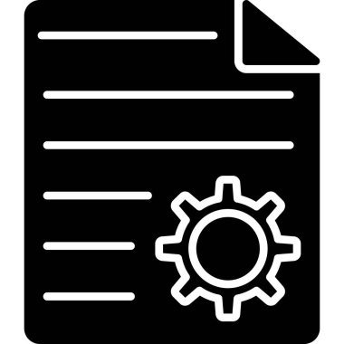 dosya dizini simgesi, vektör illüstrasyonu