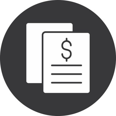 ticari finans vektör simgesi