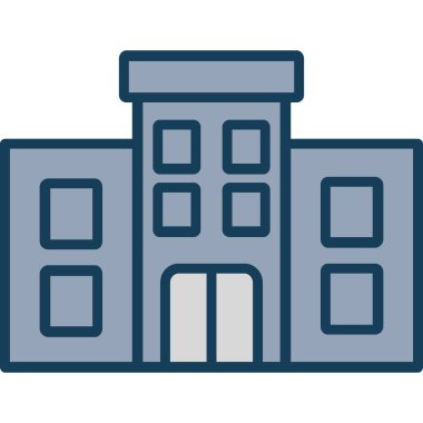 yapı vektörü simgesi, modern biçim