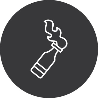 İngiliz anahtarı simgesi vektör illüstrasyonu