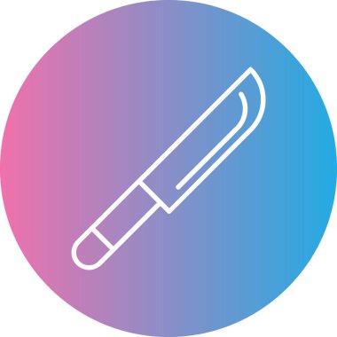 Kalem simgesi, vektör illüstrasyonu