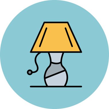 lamba ikonu vektör illüstrasyonu