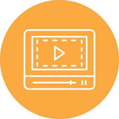 Web simgesi vektör illüstrasyonu