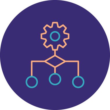 seo modern simgesinin vektör illüstrasyonu