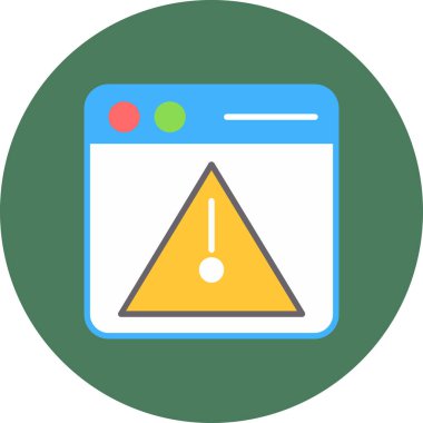 Web simgesi vektör illüstrasyonu