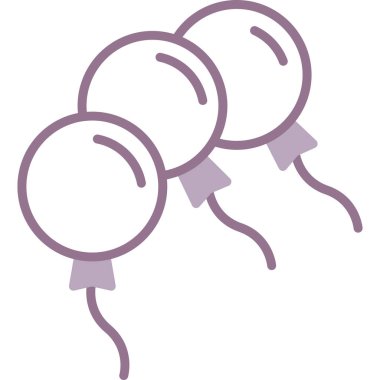 bebek emziği, illüstrasyon, beyaz arkaplan üzerindeki vektör.