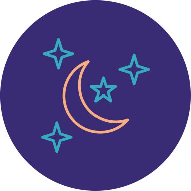 İyi geceler ay. Basit tasarım