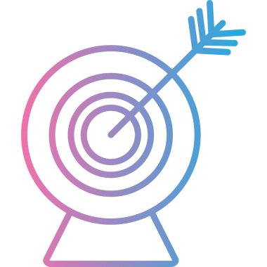 Modern simgenin vektör illüstrasyonu