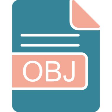 dosya biçimi simgesi, vektör illüstrasyonu