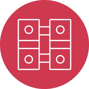 Modern b 'nin vektör illüstrasyonu eksik simgesi