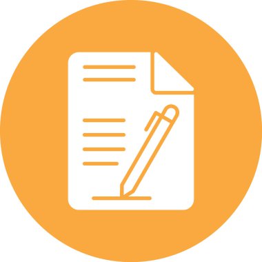 Dosya. Web simgesi basit illüstrasyon