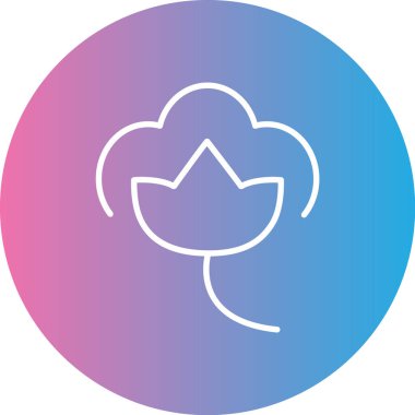 ağaç simgesi vektör illüstrasyonu