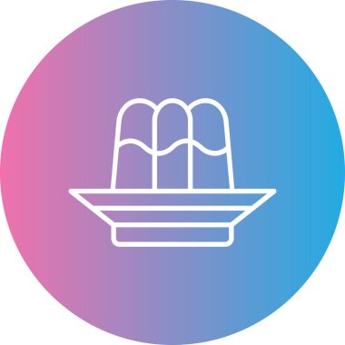 Güzel bir Lotus ikonunun vektör çizimi