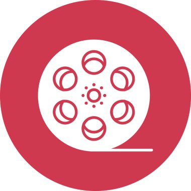 Bir kameranın vektör illüstrasyonu