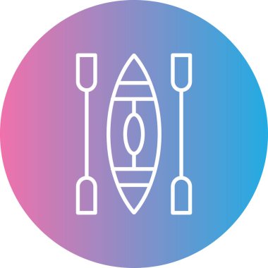 Bir düzlem simgesinin vektör çizimi