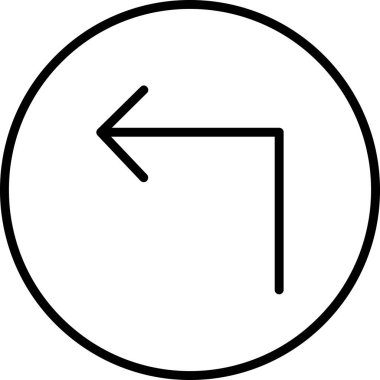 yön simgesi, vektör illüstrasyonu