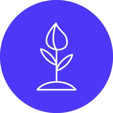 Ağacın vektör illüstrasyon simgesi