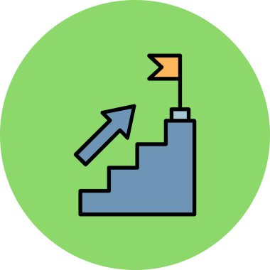 Ok. Web simgesi basit illüstrasyon