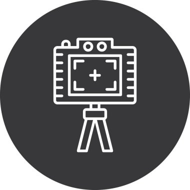 fotoğraf makinesi simgesi, modern vektör illüstrasyon tasarımı