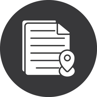 İşaretleme simgesi olan belge. Web için kontrol listesi vektör simgesiyle panonun basit illüstrasyonuName