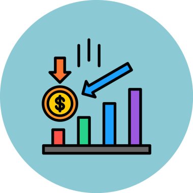 iş büyüme vektör simgesi