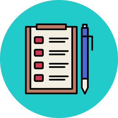 Pano. Web simgesi basit illüstrasyon